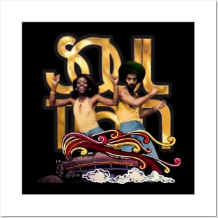 Black History - Soul Train 1971 Posters and Art